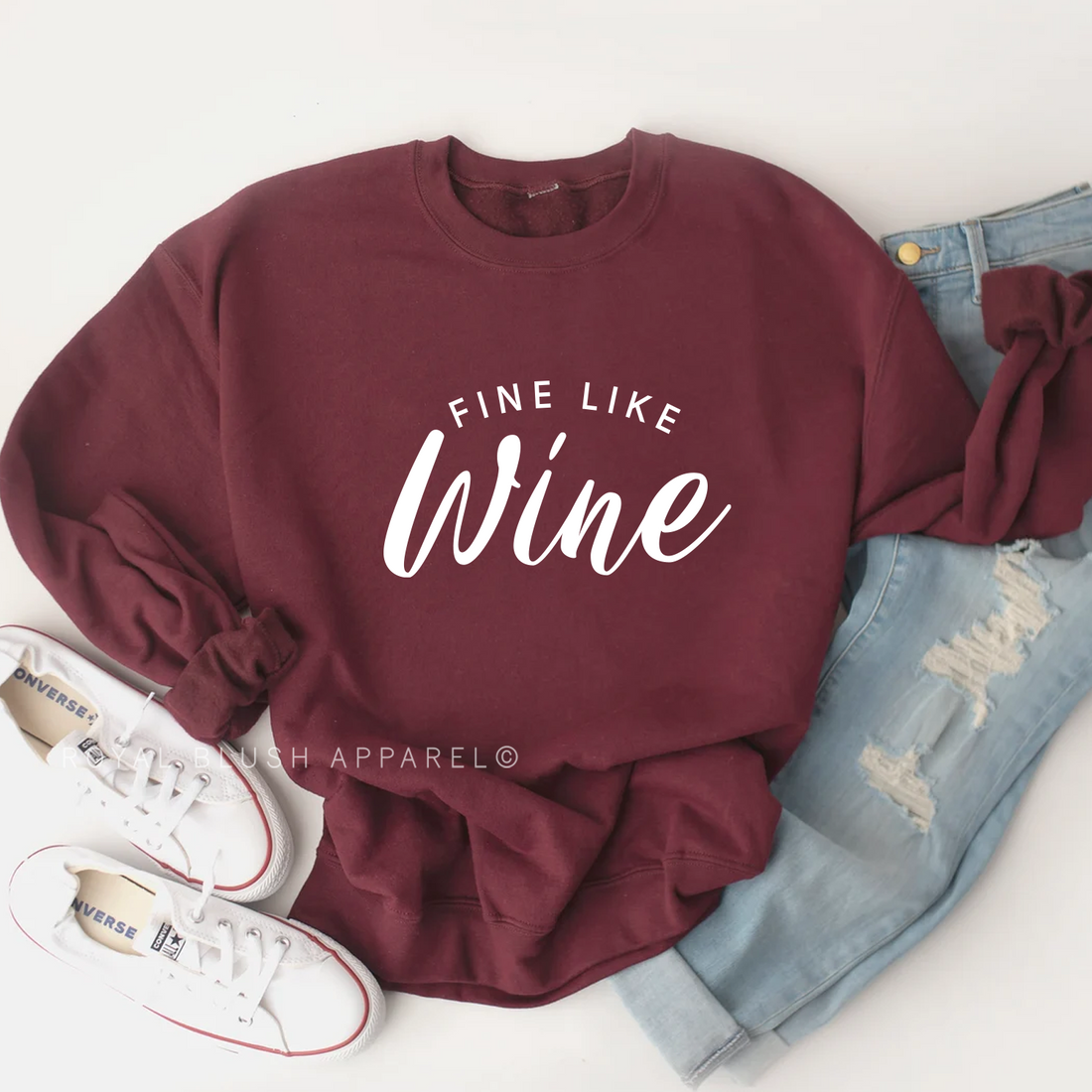 Fine Like Wine Sweatshirt