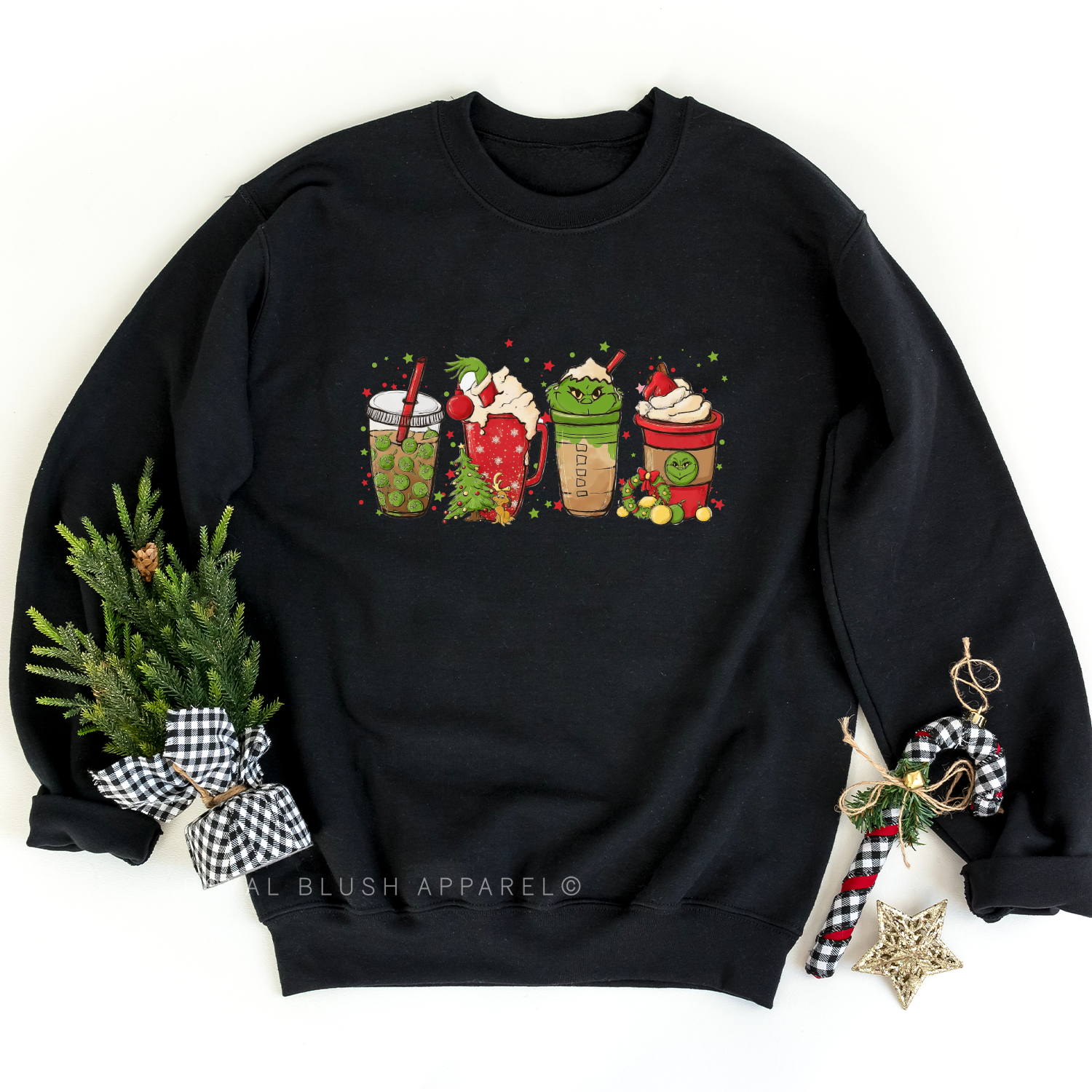 Grinch Coffee Sweatshirt