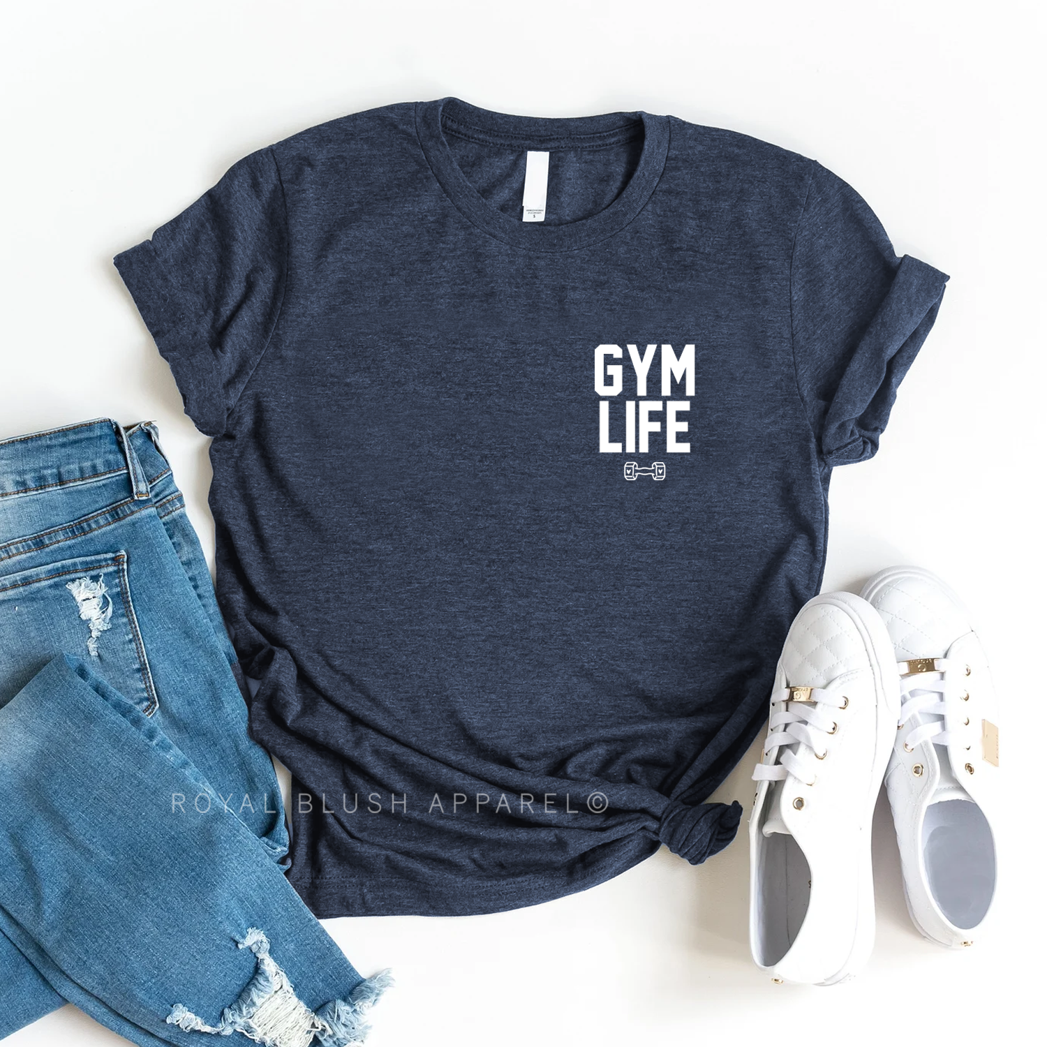 Gym Life Relaxed Unisex T-shirt