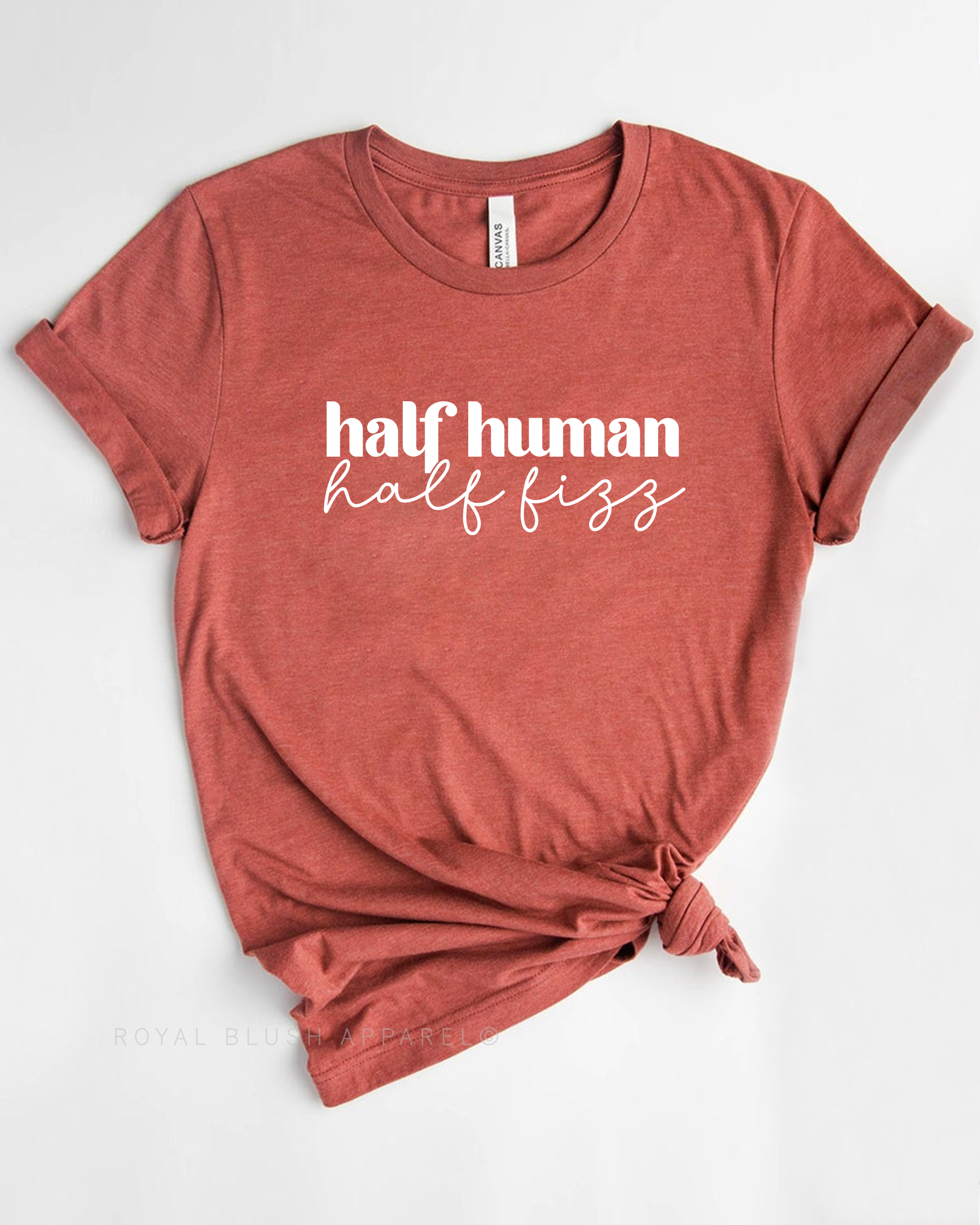 Half Human Half Fizz Relaxed Unisex T-shirt
