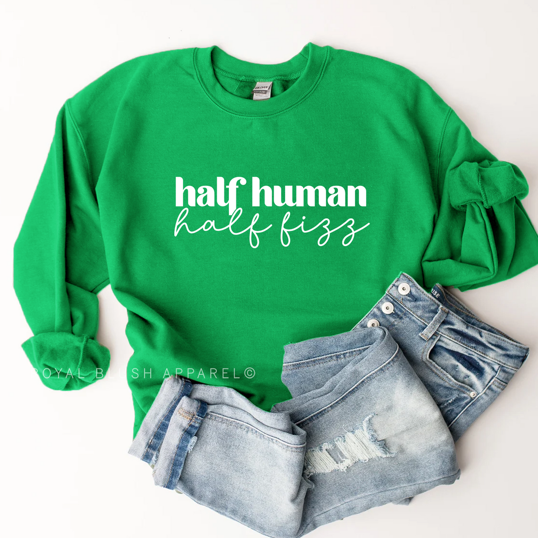 Half Human Half Fizz Sweatshirt