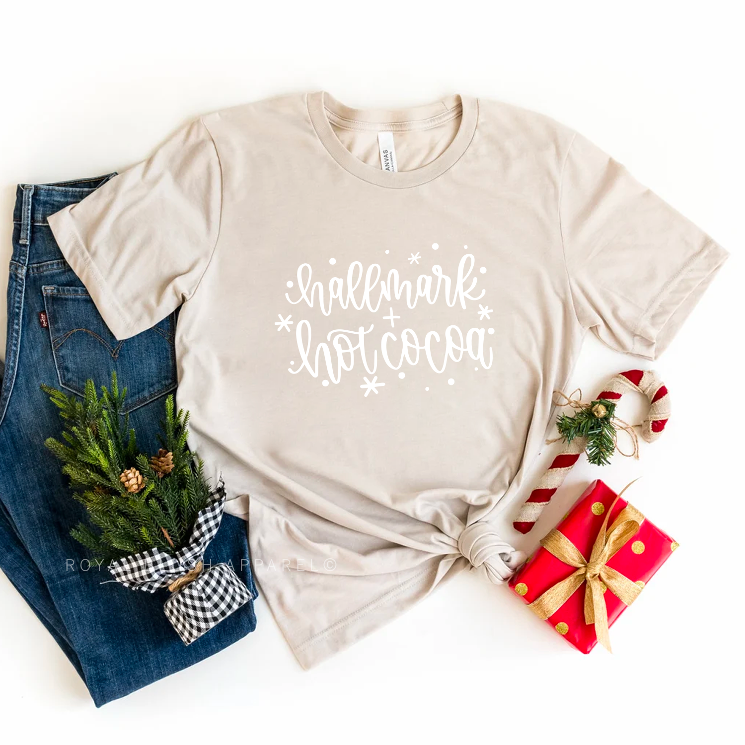 Hallmark + Hot Cocoa Relaxed Unisex T-shirt