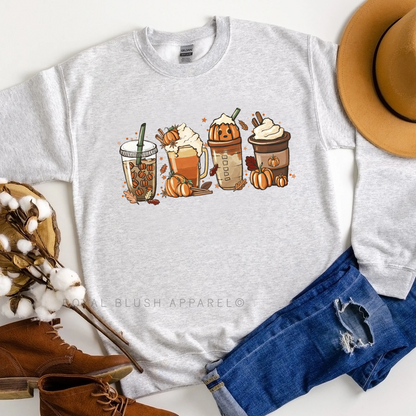 Halloween Coffee Sweatshirt