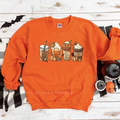 Halloween Coffee Sweatshirt
