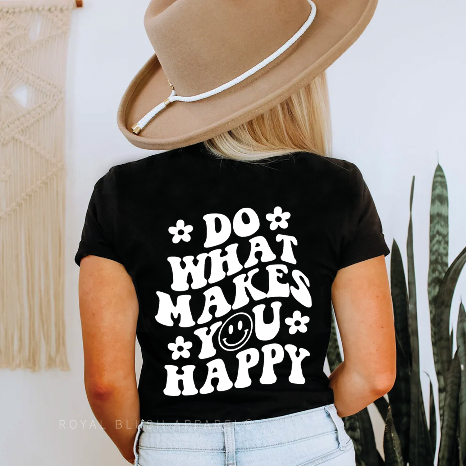 Do What Makes You Happy Relaxed Unisex T-shirt