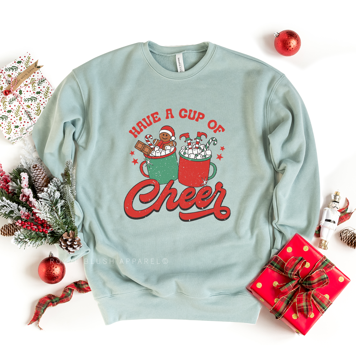 Have A Cup Of Cheer Babe Crewneck