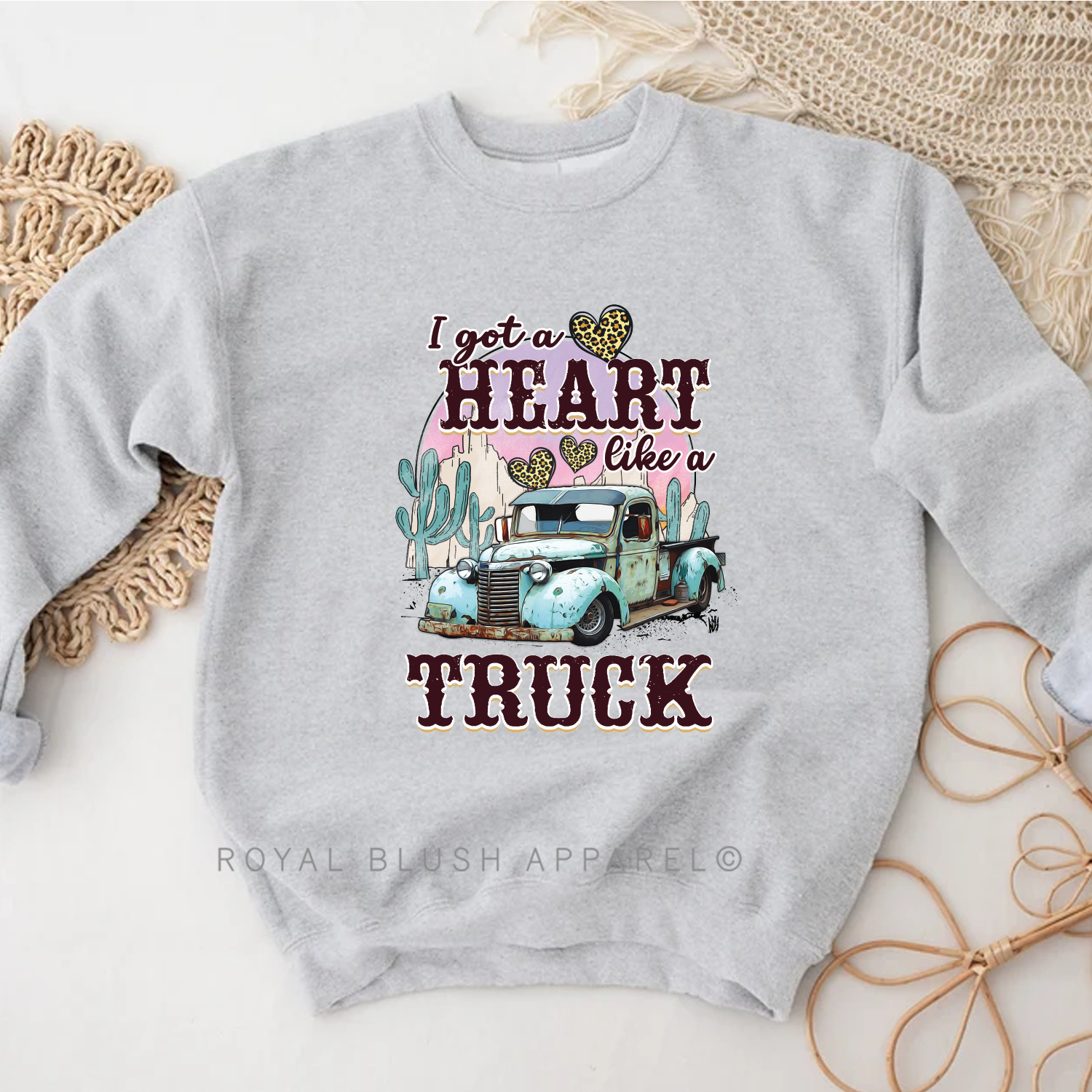 I Got A Heart Like A Truck Sweatshirt