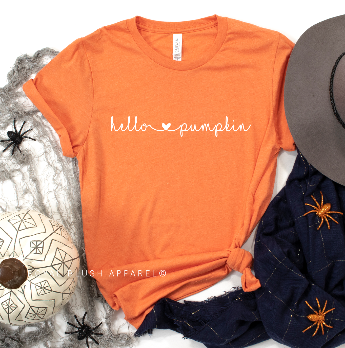Hello♥Pumpkin Relaxed Unisex T-shirt