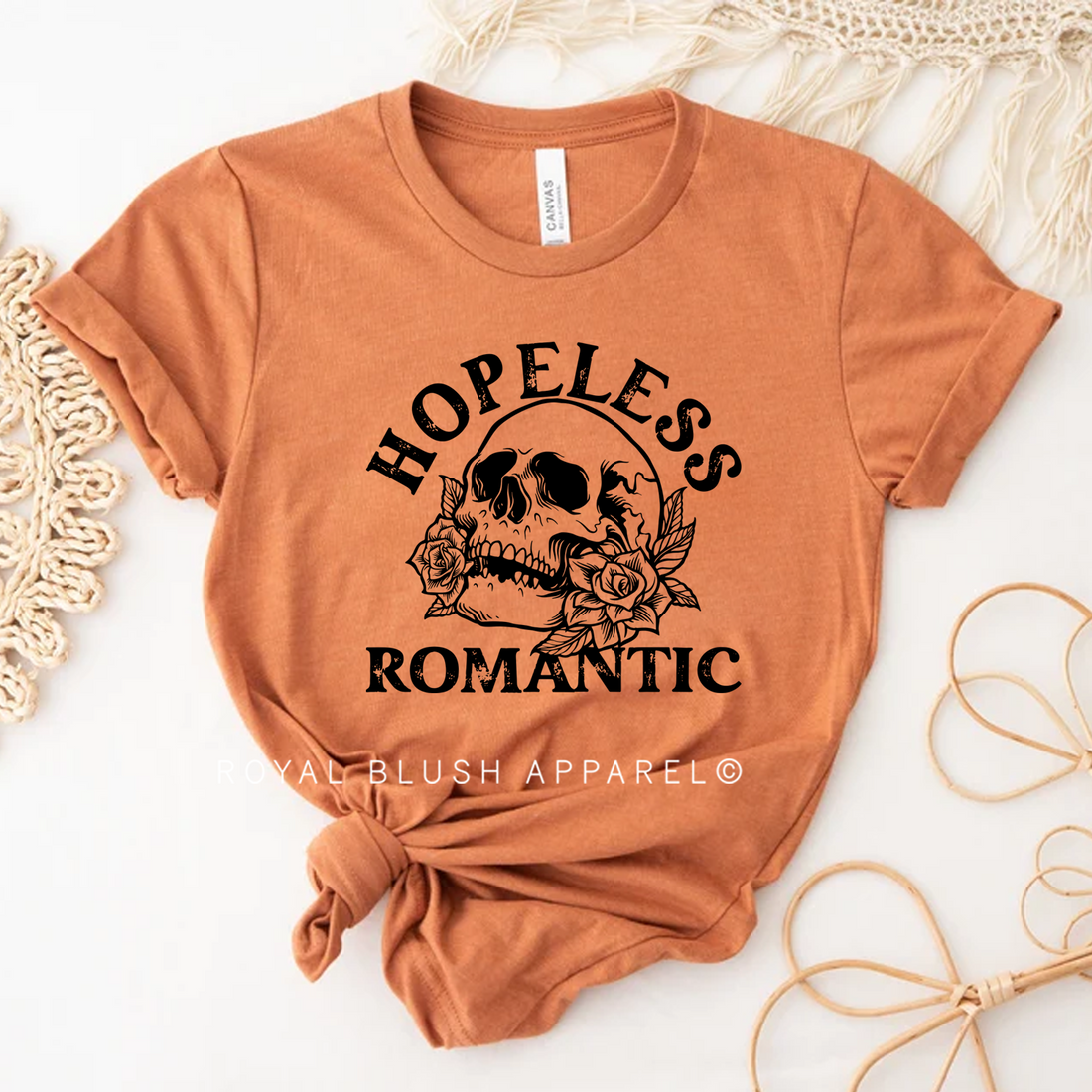 Hopeless Romantic Relaxed Unisex T-shirt