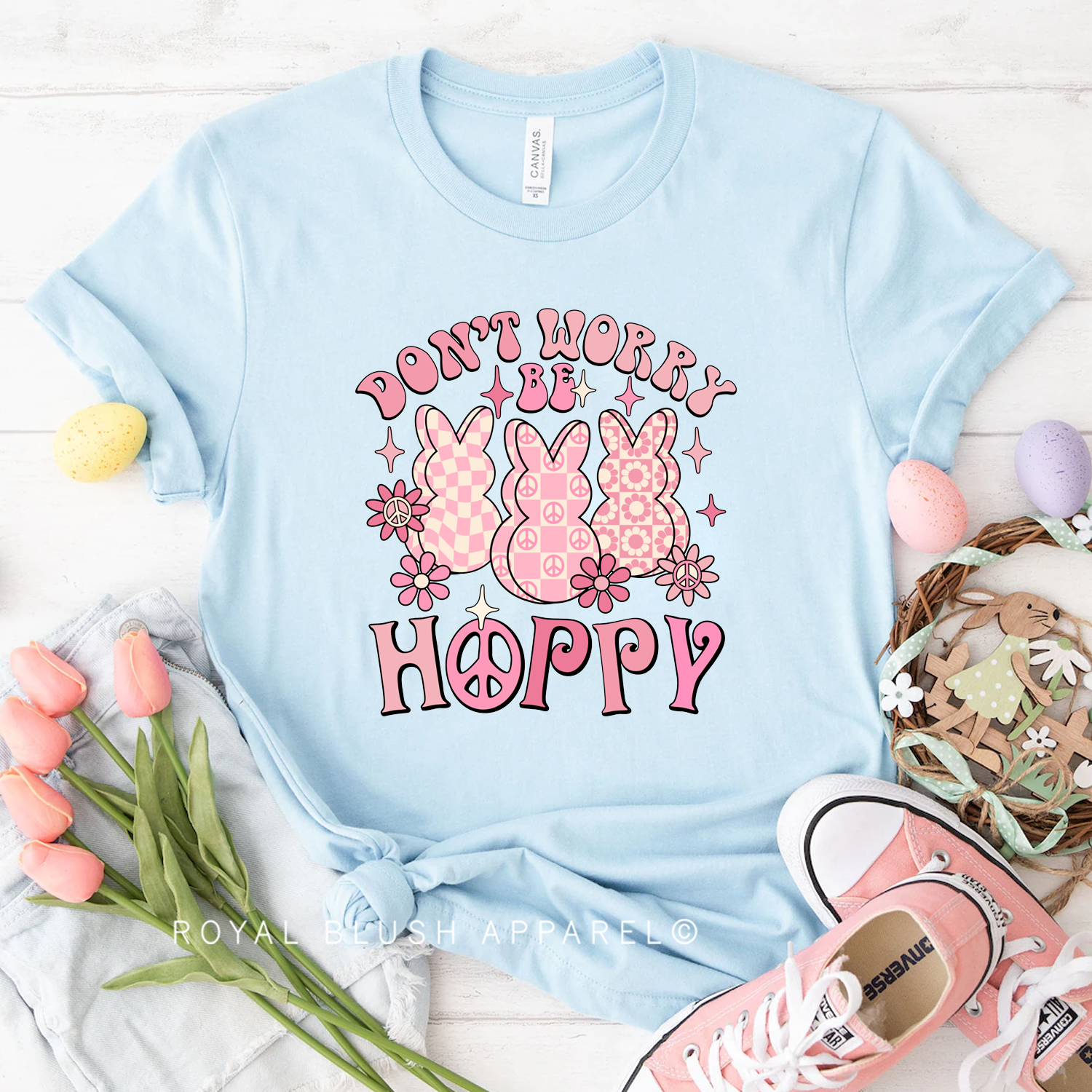Ne vous inquiétez pas Be Hoppy Relax Unisexe T-shirt