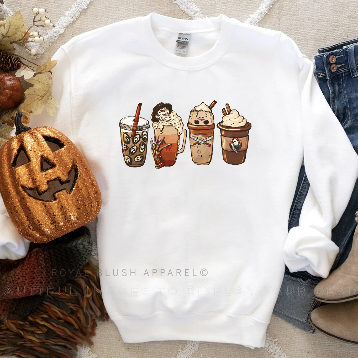 Horror Coffee Sweatshirt