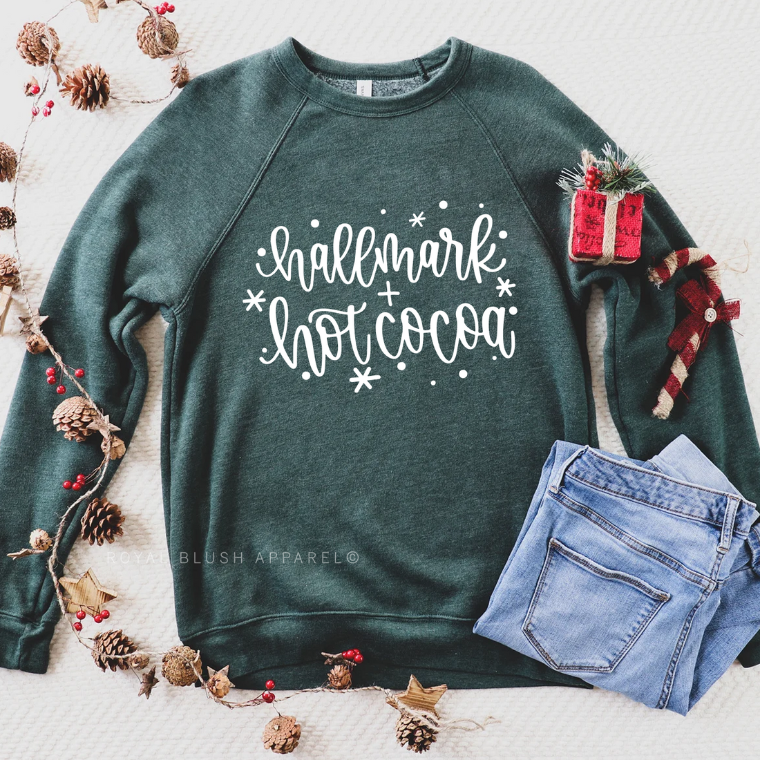 Hallmark + Hot Cocoa Babe Crewneck