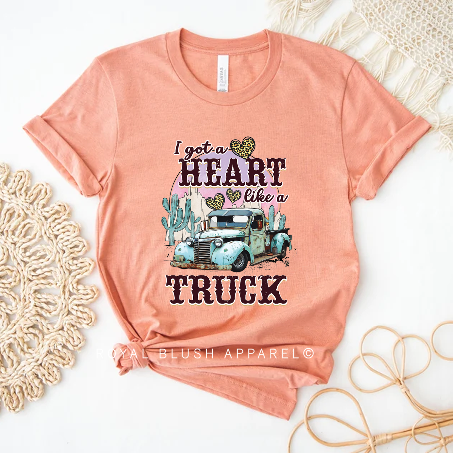 I Got A Heart Like A Truck Unisex T-shirt