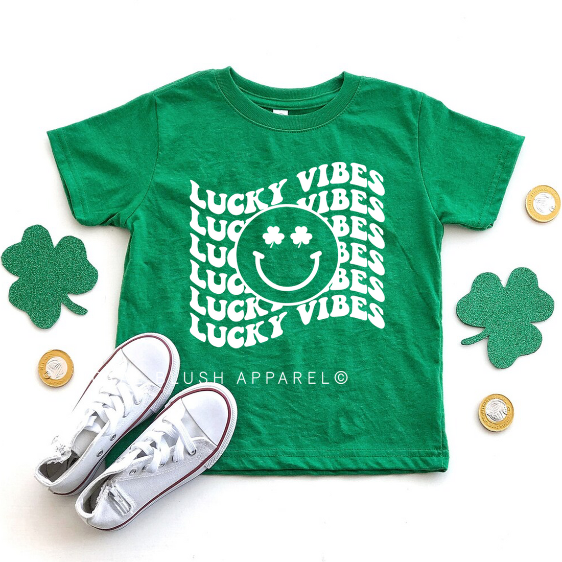 Smiley Lucky Vibes T-shirt pour enfant