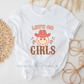 Smiley Let's Go Girls graphic T-shirt