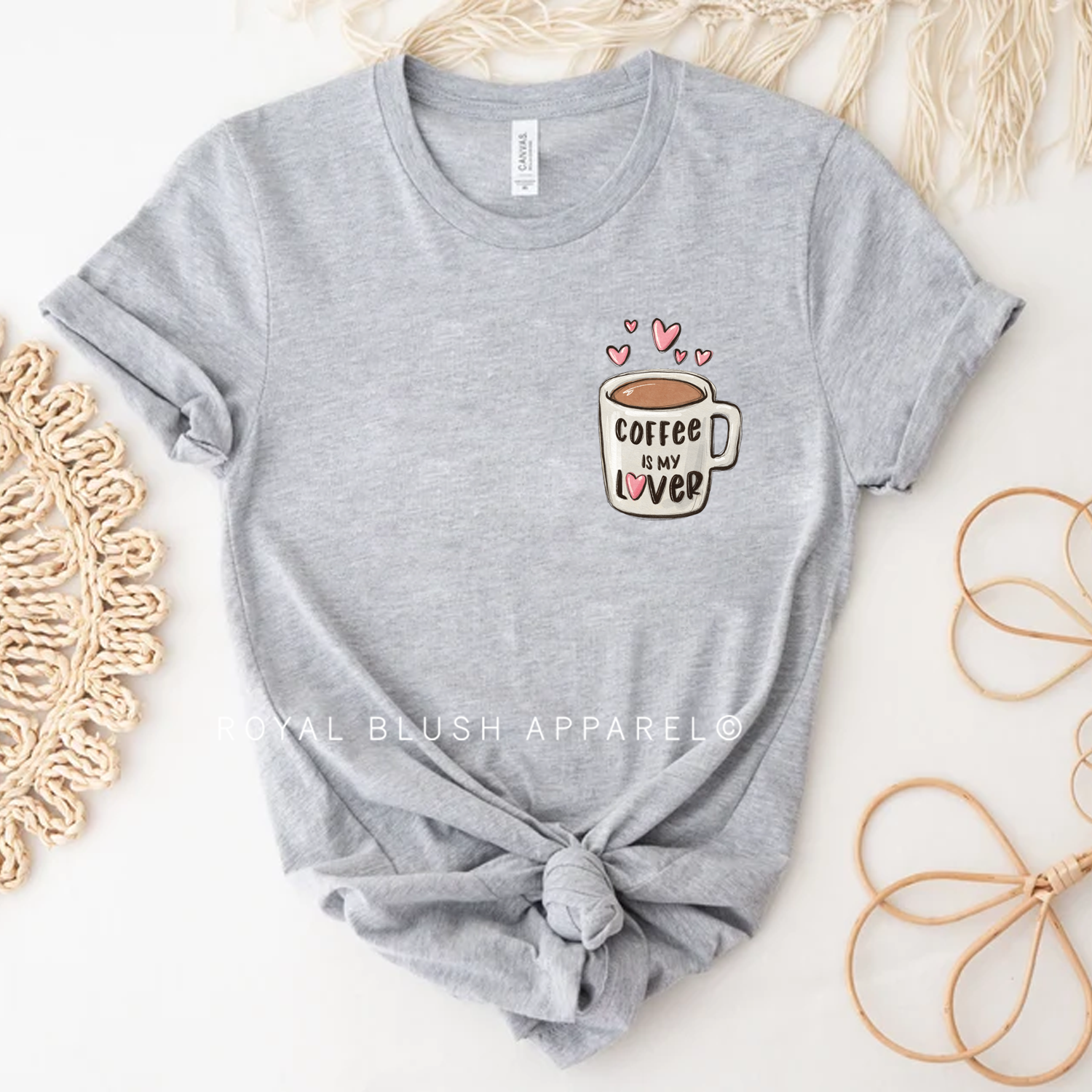 Coffee Is My Lover Relaxed Unisex T-shirt