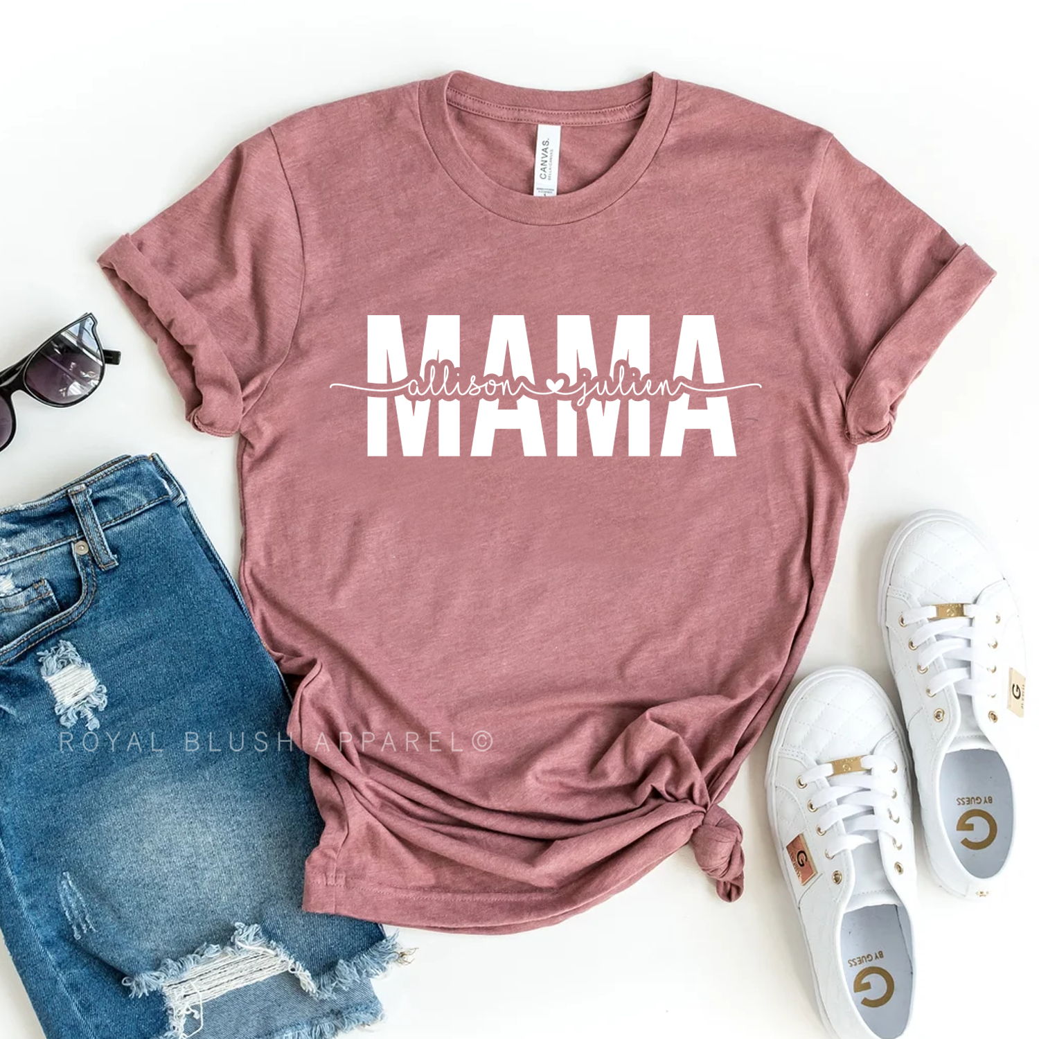 Custom Mama Relaxed Unisex T-shirt