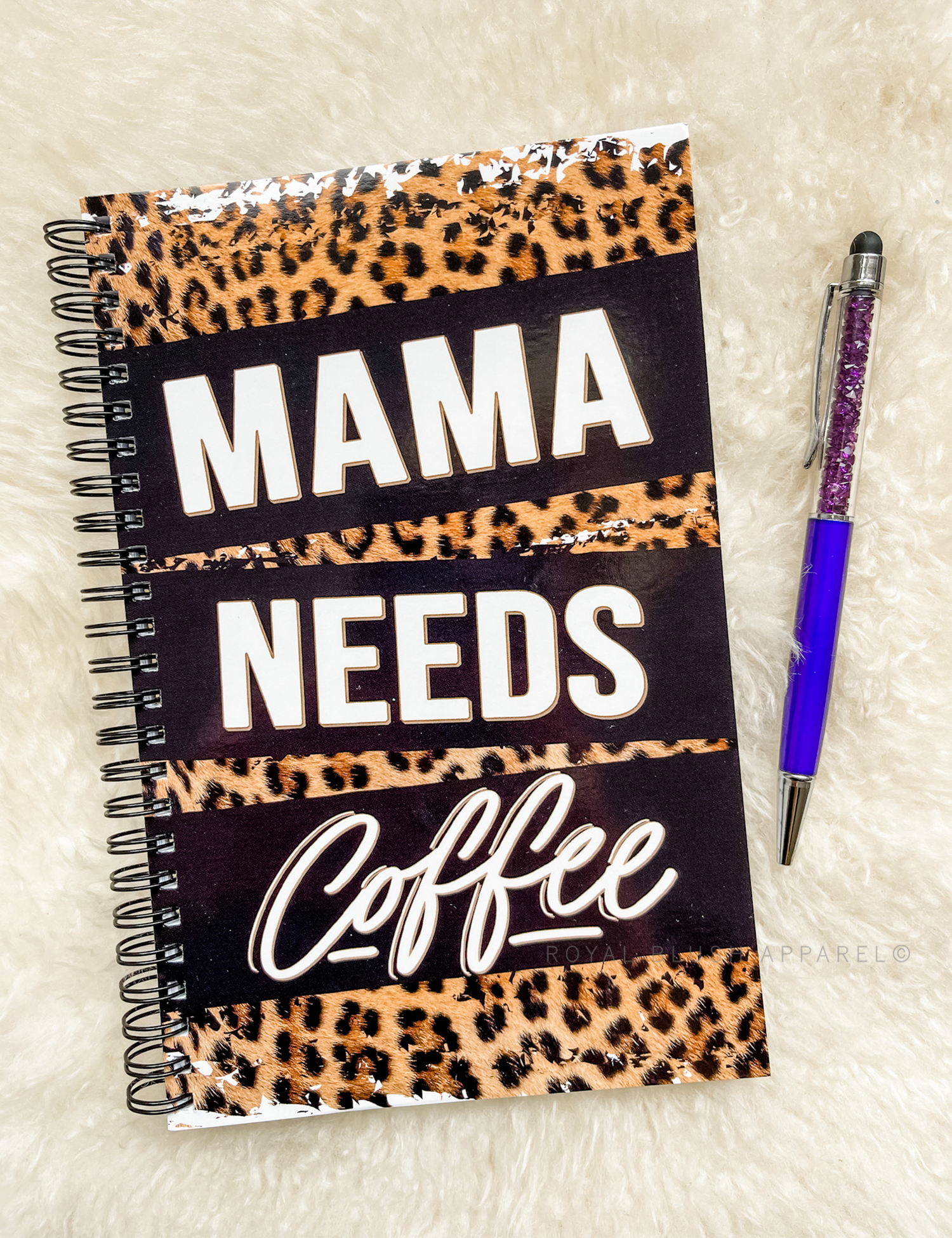 Mama Needs Coffee Notebook &amp; Pen bundle