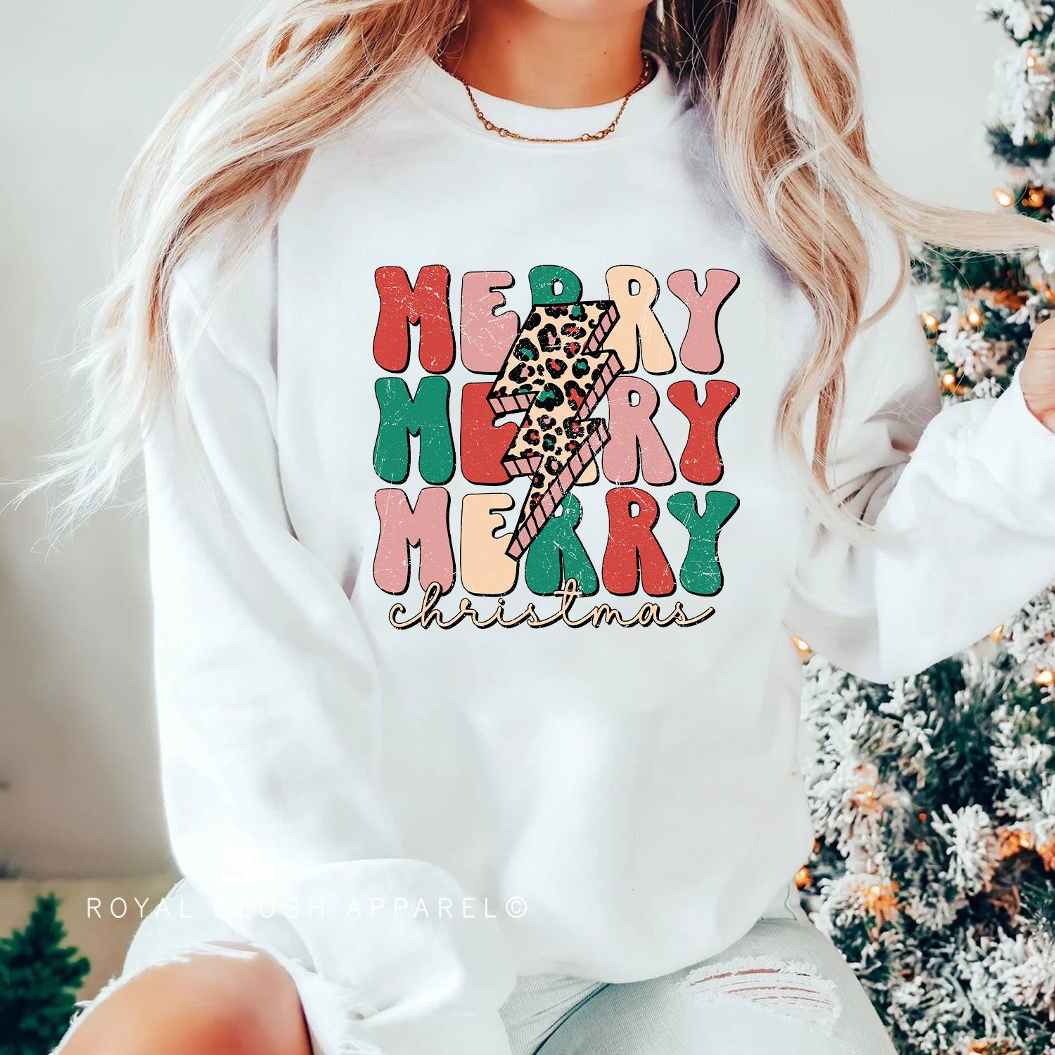 Merry X3 Christmas Sweatshirt