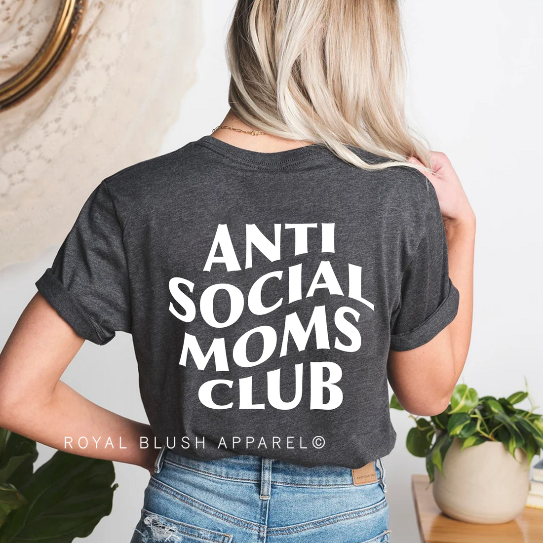 Anti Social Moms Club Relaxed Unisex T-shirt