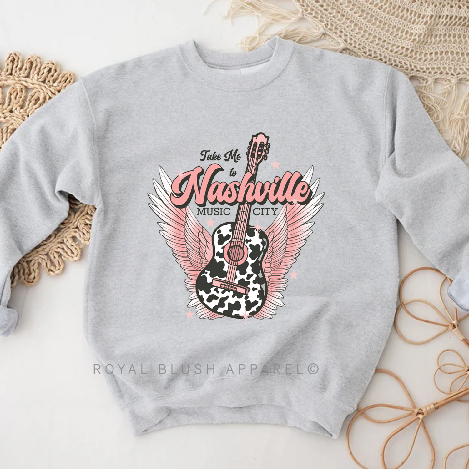 Take Me To Nashville Music City Sweatshirt