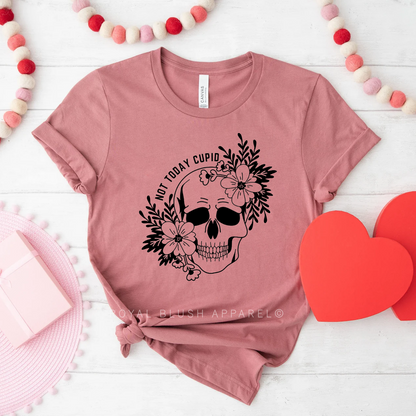 Not Today Cupid Relaxed Unisex T-shirt