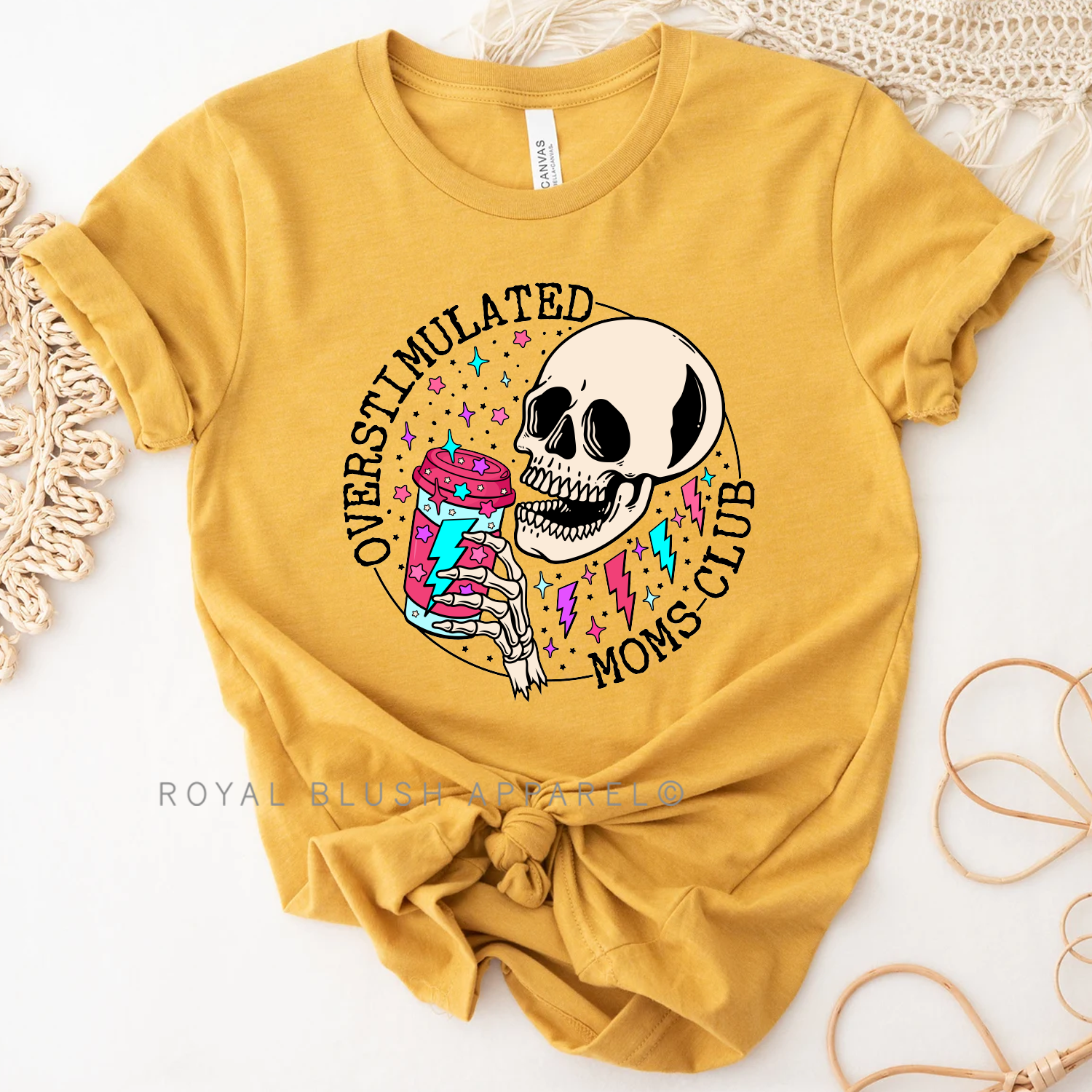 Overstimulated Moms Club Relaxed Unisex T-shirt
