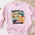 Raised On Shania graphic sweatshirt