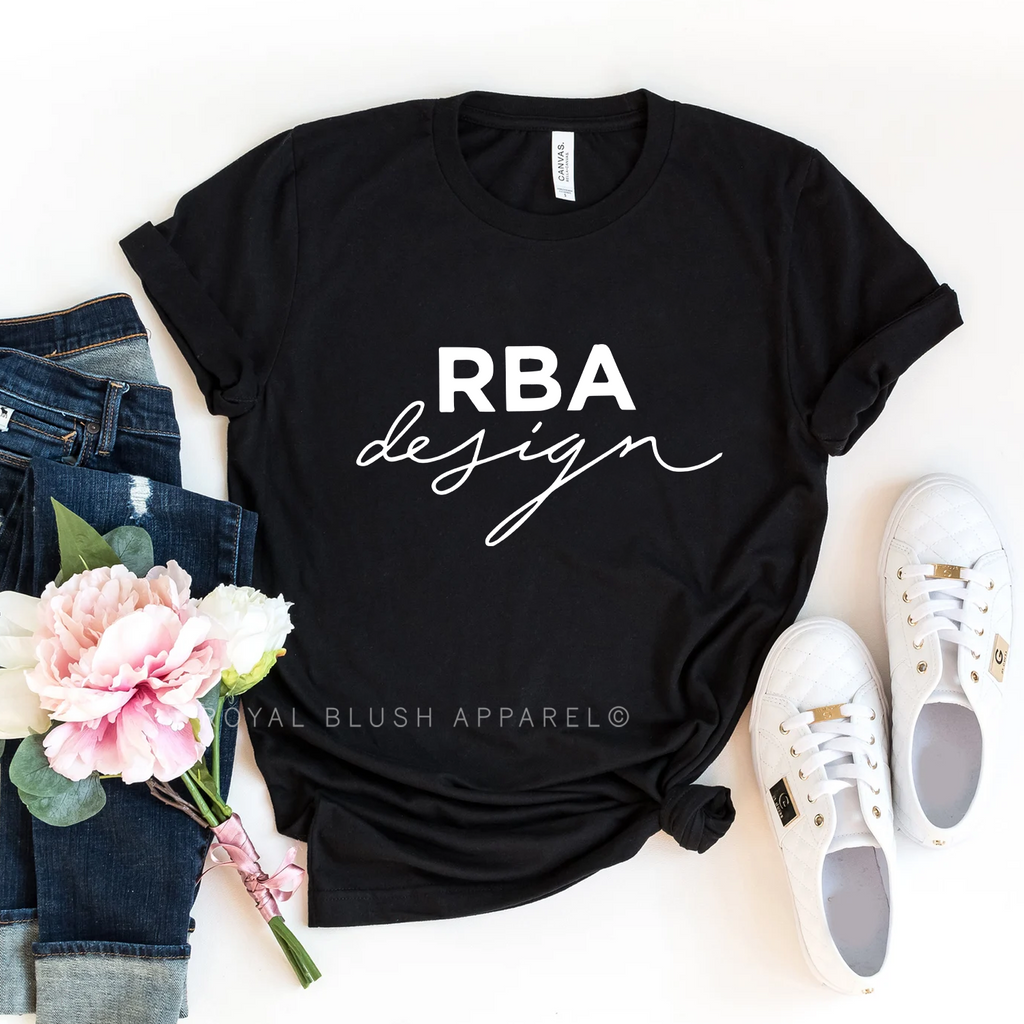 RBA Design Relaxed Unisex T-Shirt - DARK COLORS graphic T-shirt