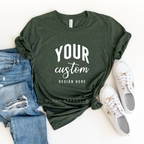 Custom T-shirt with personalized logo or design