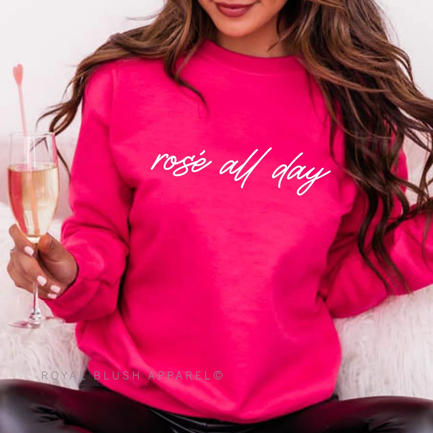 Rosé All Day Sweatshirt
