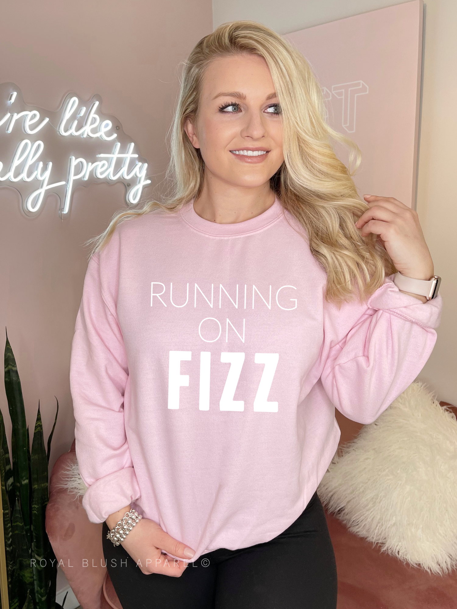 Running on Fizz Sweatshirt