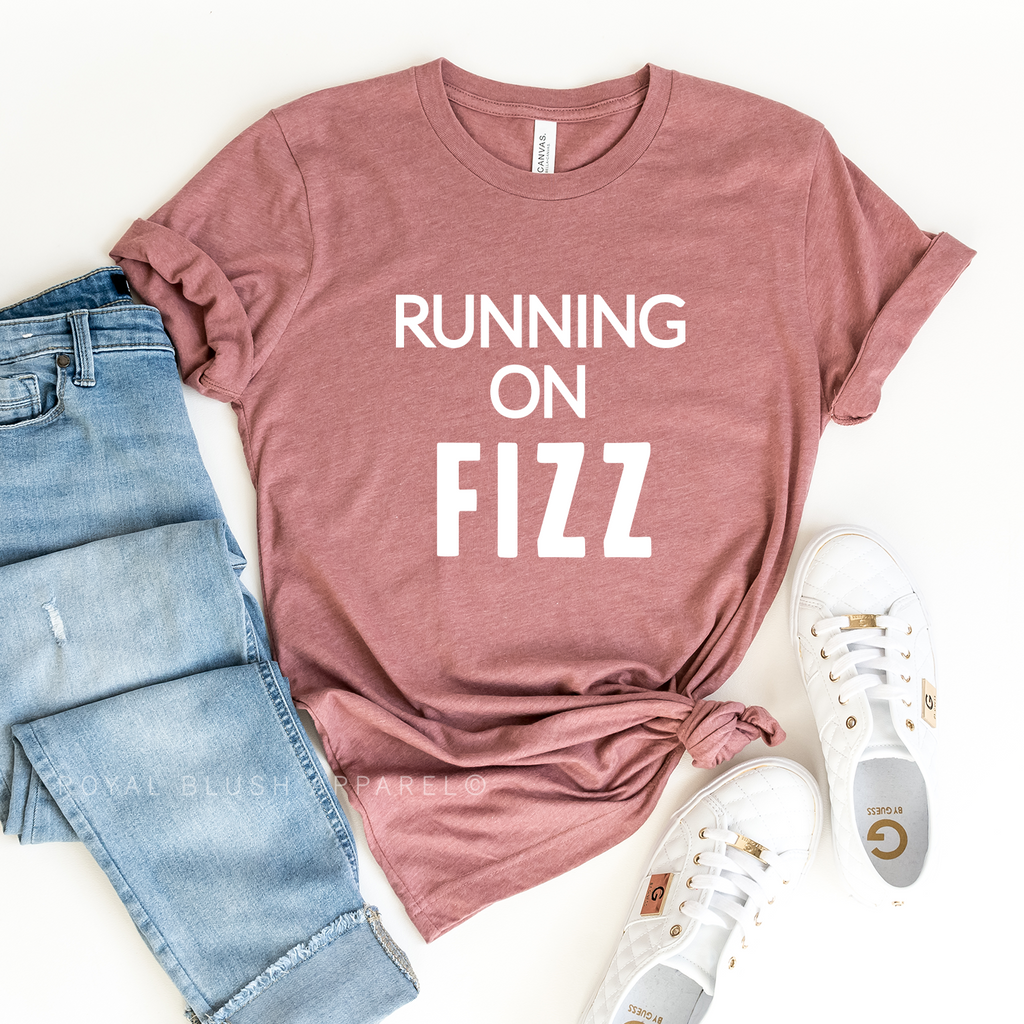 Running On Fizz graphic T-shirt