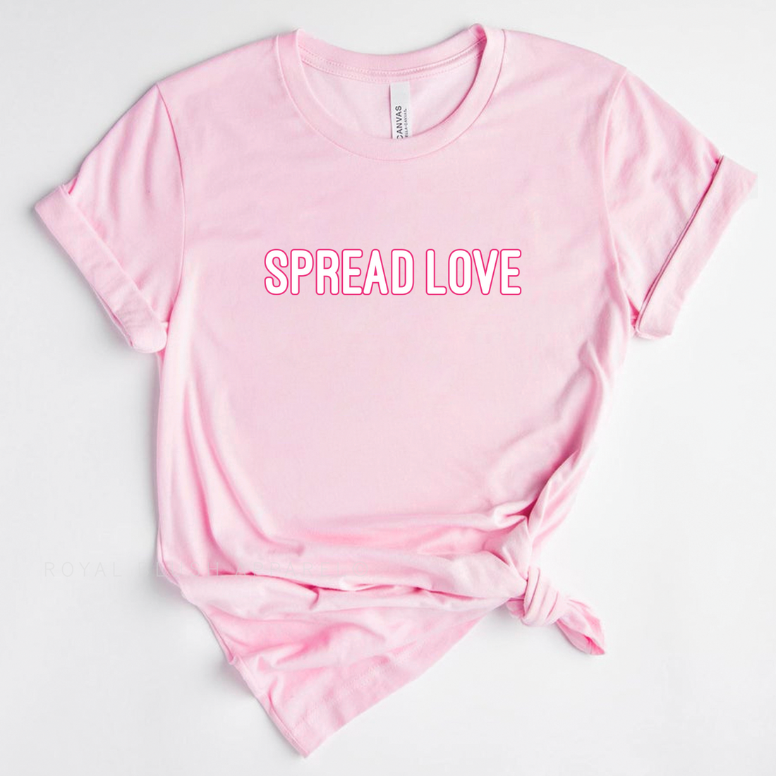 Spread Love Relaxed Unisex T-shirt