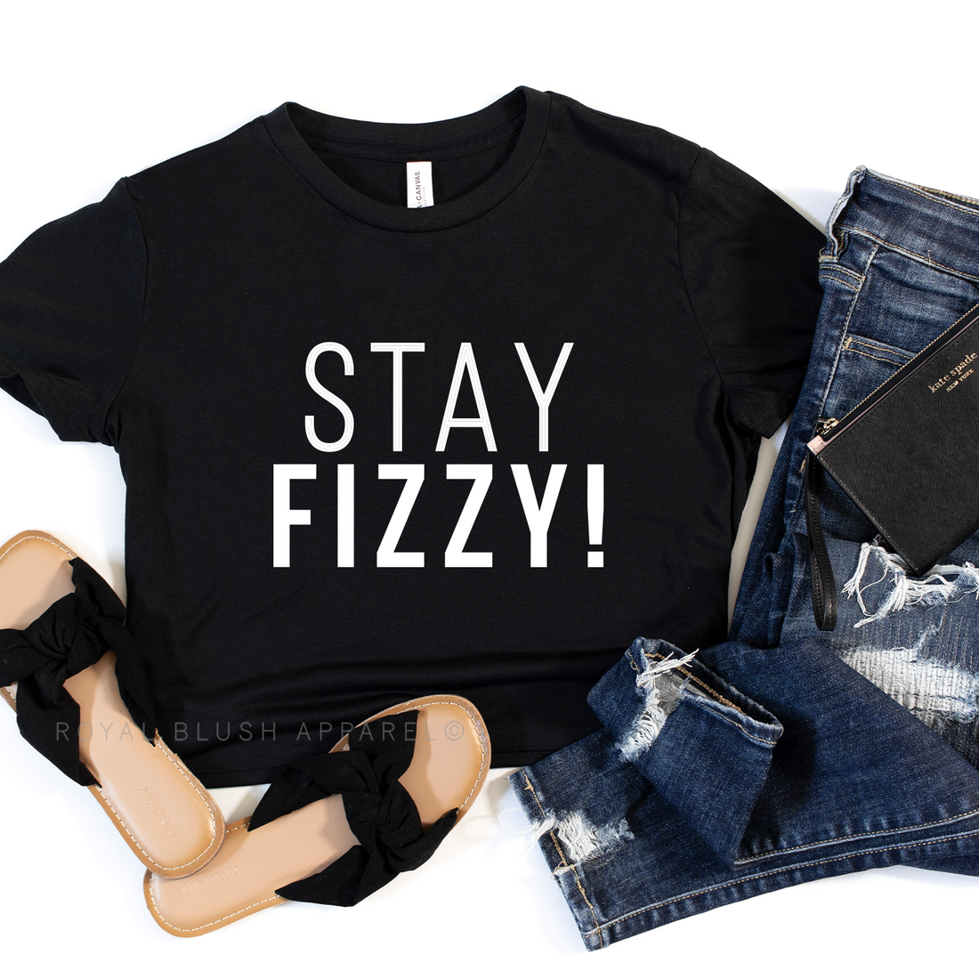 Stay Fizzy Crop T-Shirt