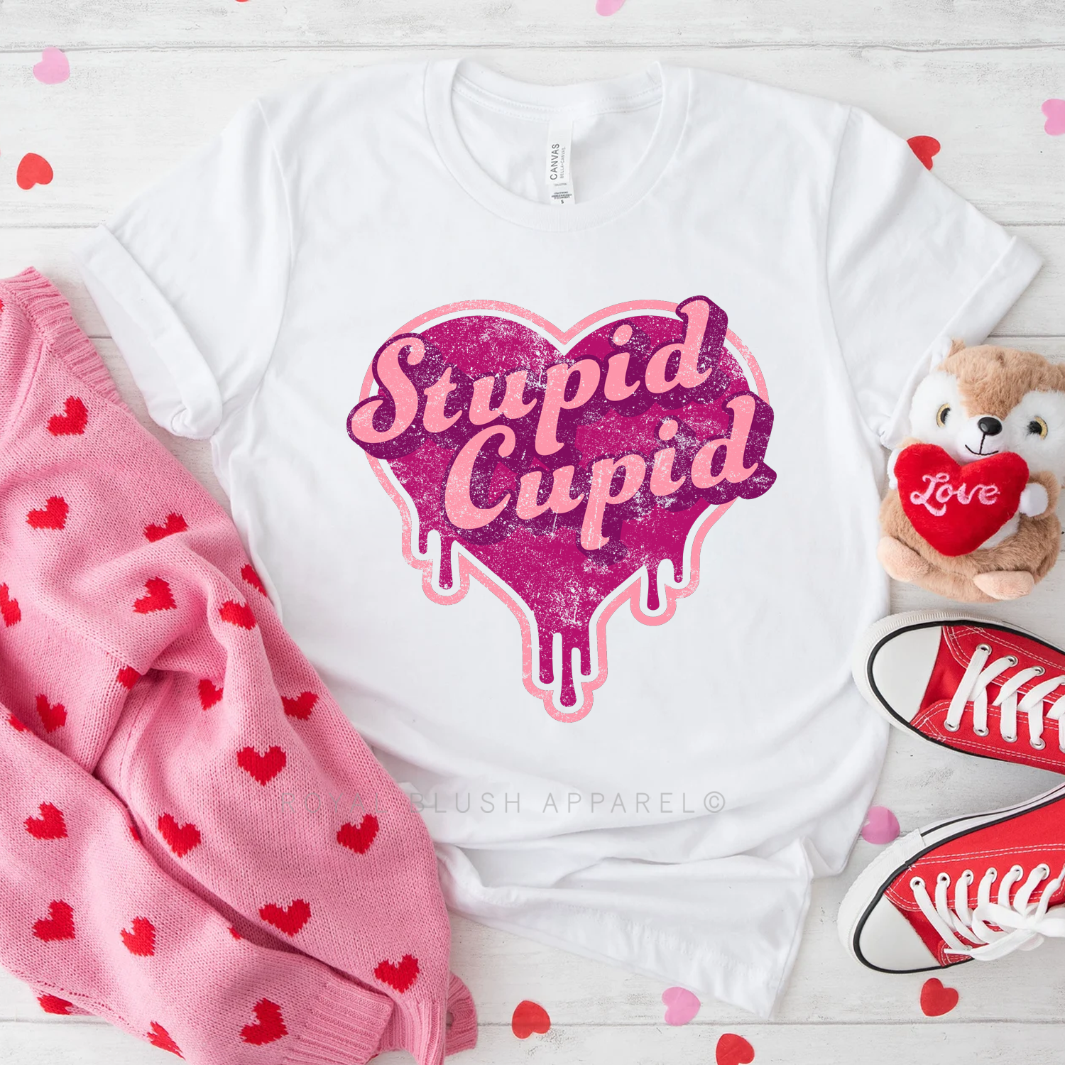 Stupid Cupid Relaxed Unisex T-shirt