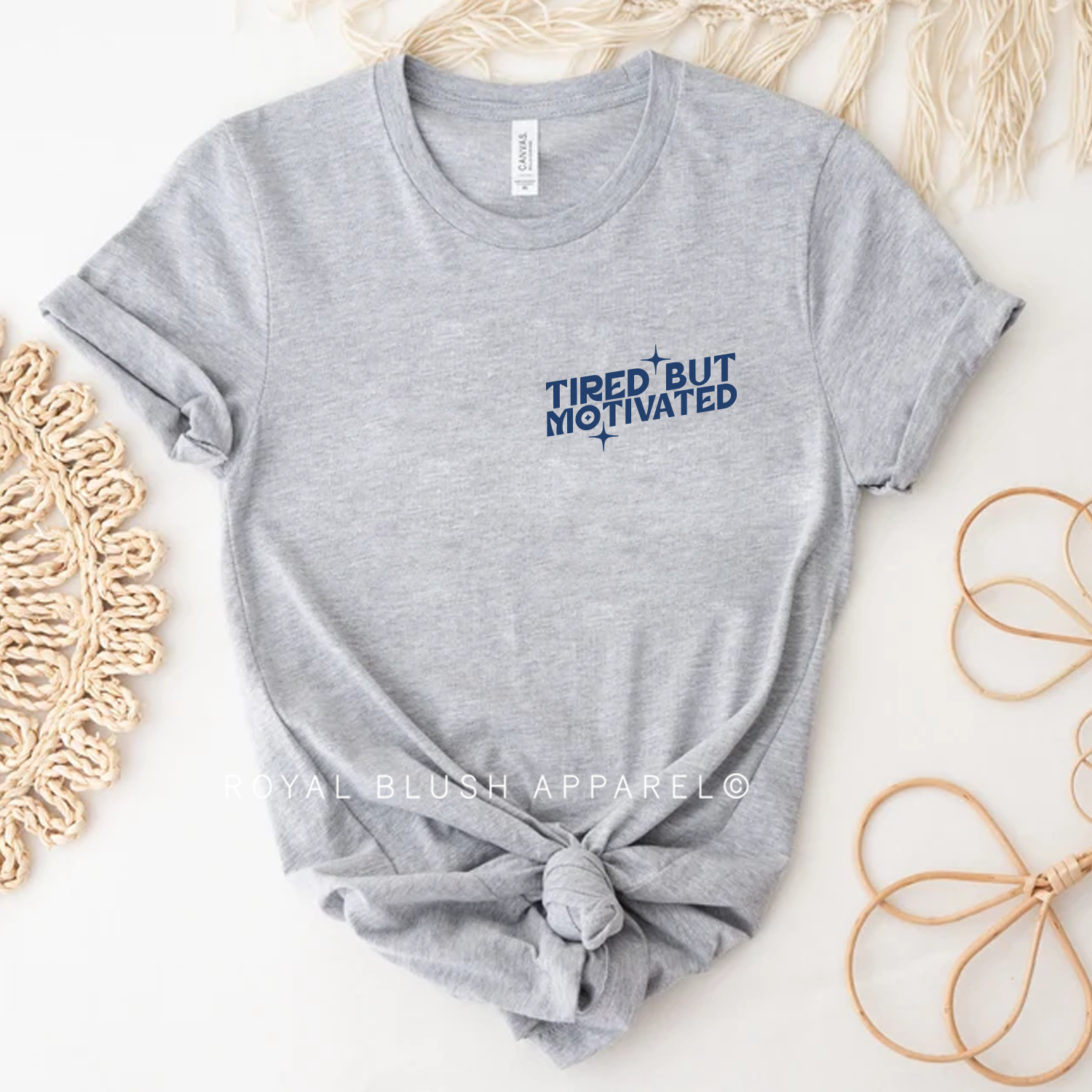 Tired But Motivated Relaxed Unisex T-shirt