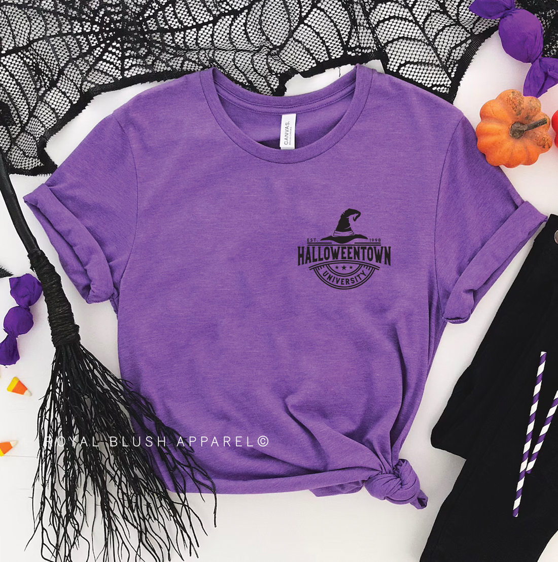 Halloweentown University Crest Relaxed Unisex T-shirt