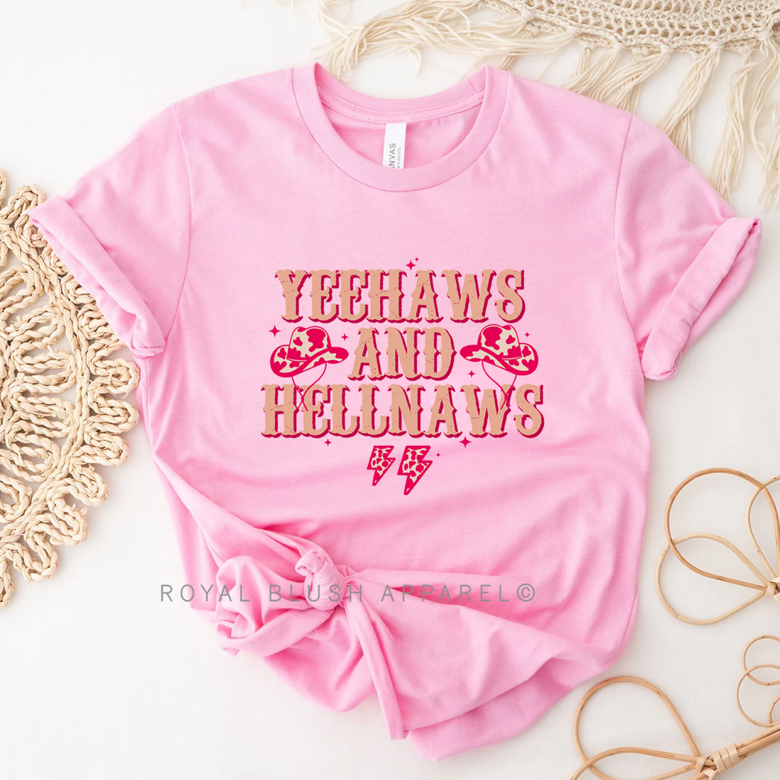Yeehaws And Hellnaws Relaxed Unisex T-shirt