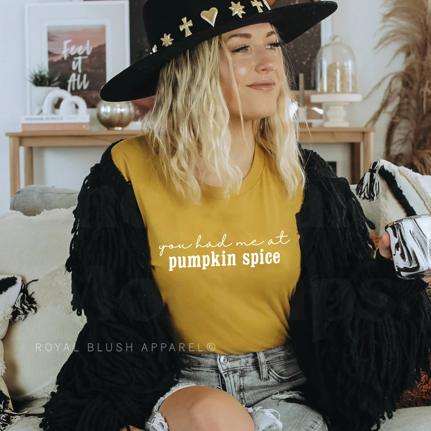 You Had Me At Pumpkin Spice Relaxed Unisex T-shirt