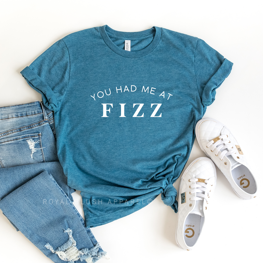You Had Me At Fizz Relaxed Unisex T-shirt